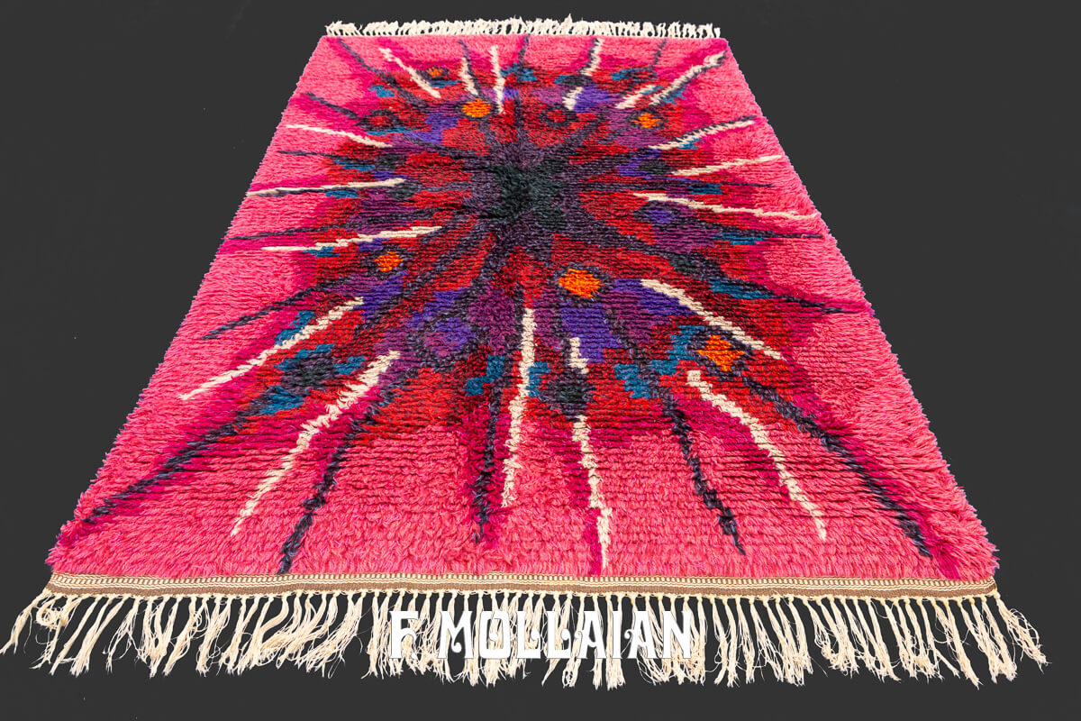 Rya Rug Abstract Design n°:981170